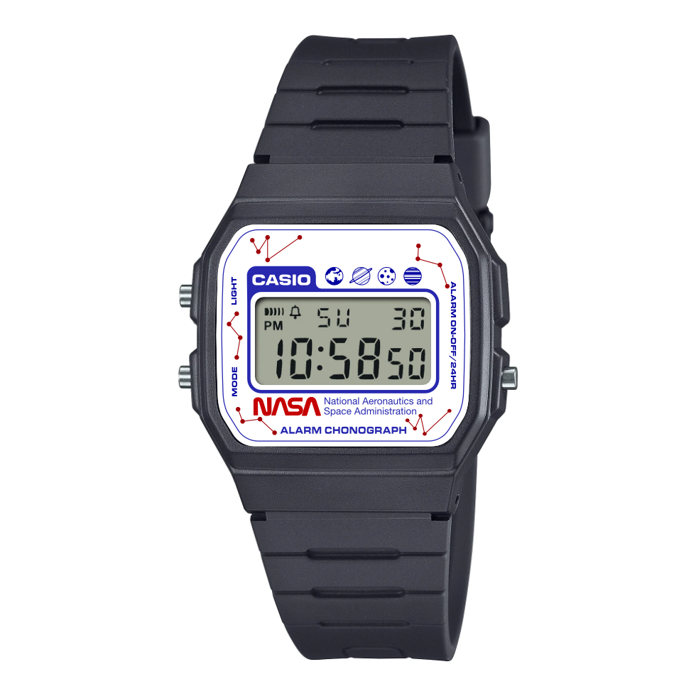 Custom Casio F91W "Nasa"